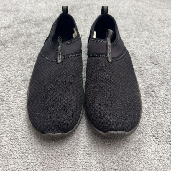 Speedo Tidal Cruiser Slip On Water Shoes Mens 9 Black Aqua Pool BeachS Surf Swim - Picture 1 of 16